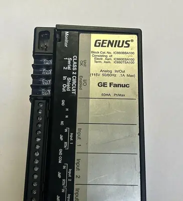 USED GE FANUC IC660BBA100