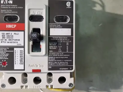 New | in-Stock 2014 EATON HMCP100R3S Switchgears British Columbia CA | Lenmark #240599