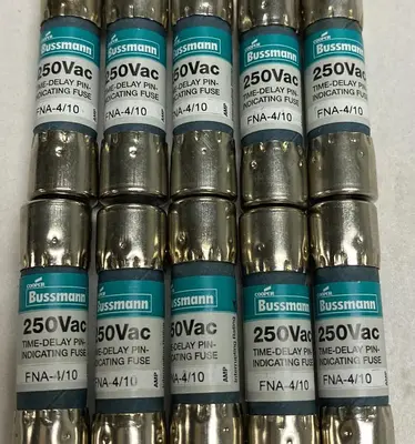 New | in-Stock COOPER BUSSMANN FNA 4/10 Miscellaneous Equipment (Electrical & Power) | Surplus Asset Holdings #1189334