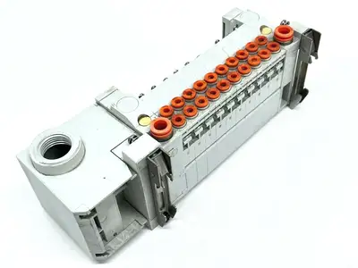 VV5Q11-10N3T0-DS | SMC  Plug-In Type Manifold Terminal Box 1000 Series - Used