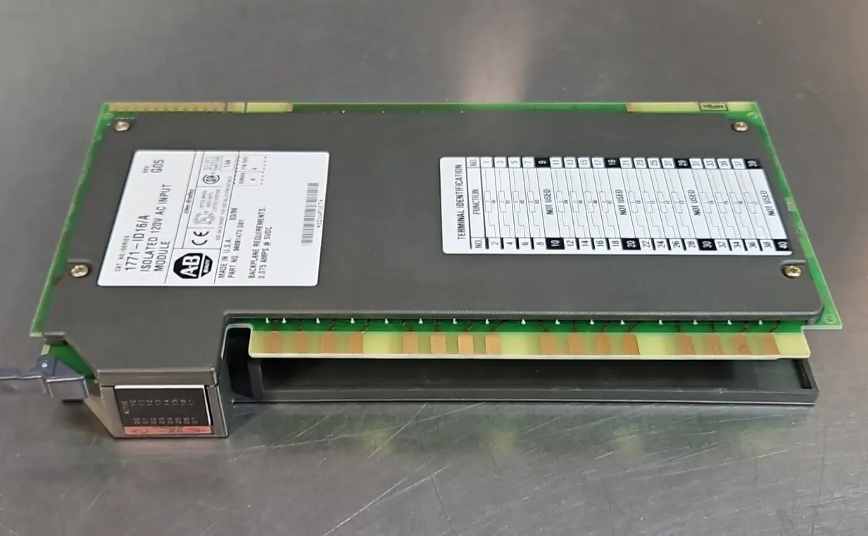 USED Allen-Bradley Allen Bradley 1771-ID16/A Rev G05