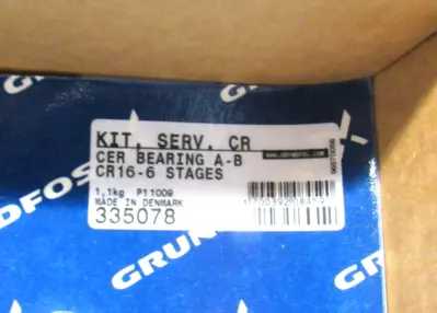 NEW GRUNDFOS 335078 SERVICE KIT CR16-6