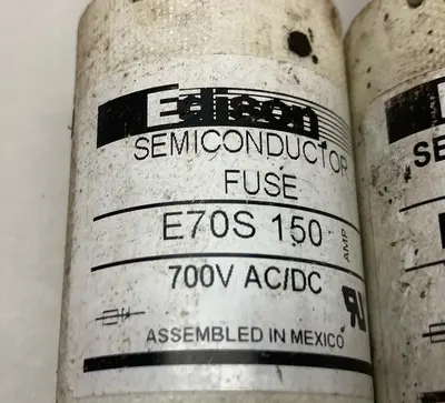 Used EDISON E70S 150 Miscellaneous Equipment (Electrical & Power) | Surplus Asset Holdings #1191094