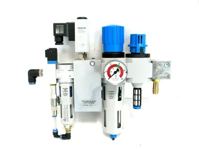 NEW FESTO LFR-D-MIDI-SA PNEUMATIC REGULATOR FILTER 187580 LFRDMIDISA