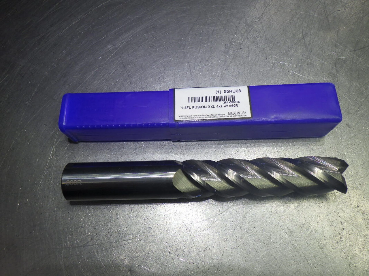 Monster Fusion 1" 4 Flute Carbide CR XXL Endmill .06" R 284-000915 (LOC1875A)