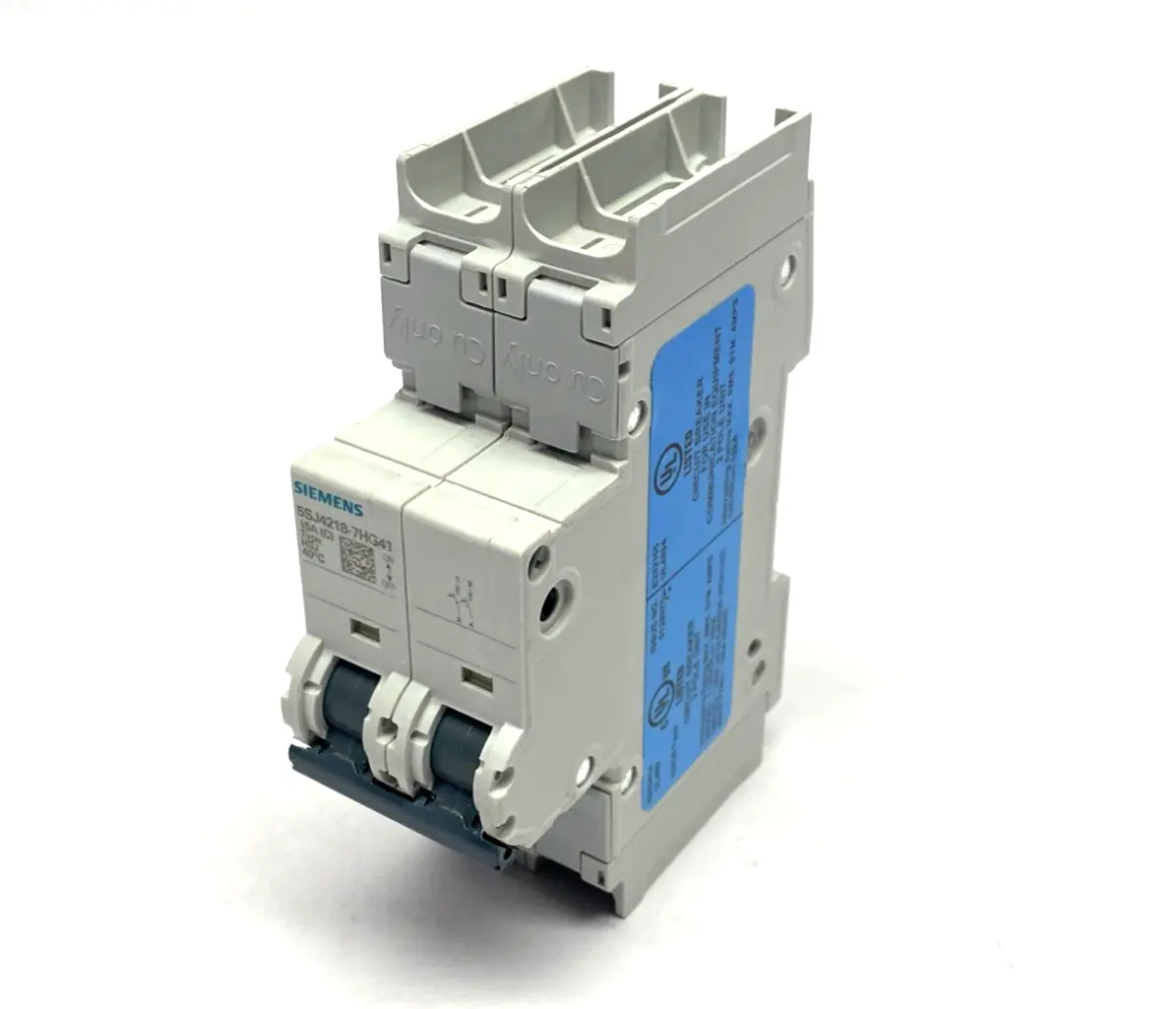 5SJ4218-7HG41 | Siemens  Miniature Circuit Breaker 240V 14kA, 2P, C-Trip, 15A - New Other