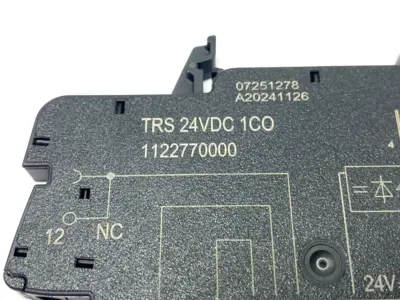 New | in-Stock Weidmuller Relay Module 1122770000 w/ RSS113024 Relay 4060120000 Relays & Switches Michigan US | Maverick Industrial Sales #1402880