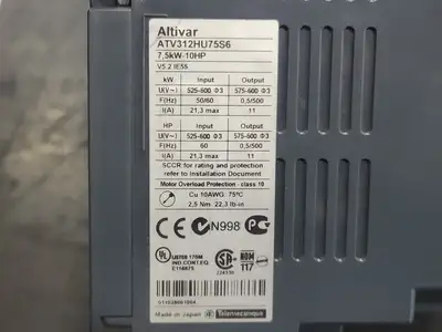 USED SCHNEIDER ELECTRIC ATV312HU75S6