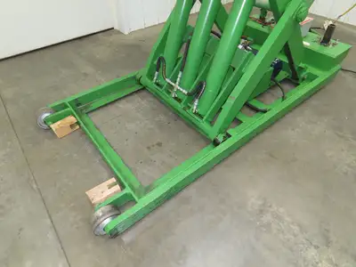 Hydraulic Lift Table 10000lb 5 Ton 102" Travel 78x48" 3Ph 5Hp Leeson Mobile