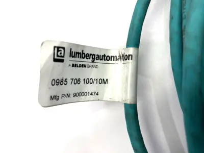 USED LUMBERG DOUBLE-END CONNCECTOR CORDSET M12 900001474
