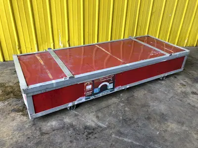 20' X 20' CONTAINER GOLDEN MOUNT MODEL #C2020-300PE DOME SHELTER TENT: STOCK #16837
