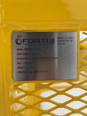 Used FORTIS MINING ENGINEERING MANUFACTURING _UNKNOWN_ Crane Accessories Saskatchewan CA | Certified Sales and Rentals #1637698