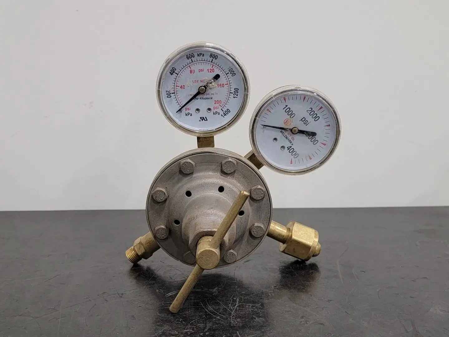 Gas Regulator Gauge, 0-200 PSI