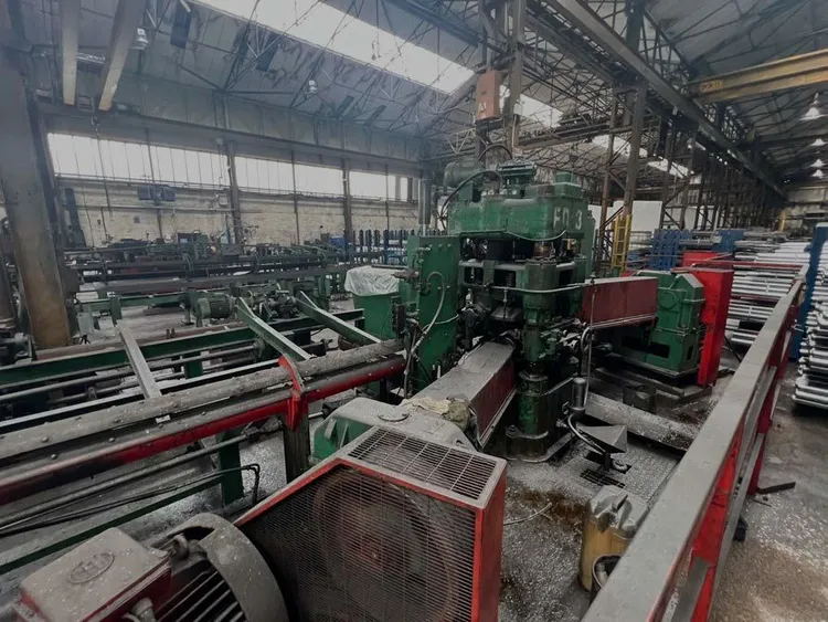 Used SAMUEL PLATT 20 TON SINGLE PULL DRAWBENCH & STRAIGHTENING LINE (14726) Draw Benches Connecticut US | Machinery International LLC #1558099