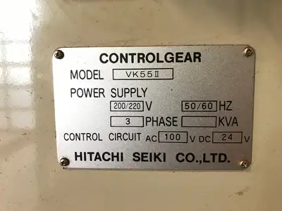 HITACHI SEIKI VK55 II