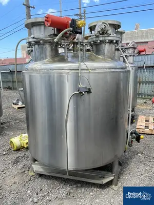 USED Lee Industries 360 Gal Lee Reactor, 304 S/S, 20/100#