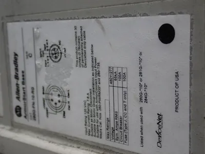 USED ALLENBRADLEY 284GFVD7P6D25RRGCBGDBIEMI