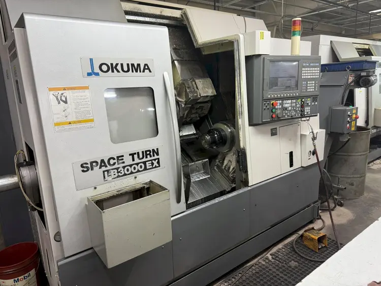 Used 2010 OKUMA LB3000EX-MWY/450 CNC Lathes | Tramar Industries #716901