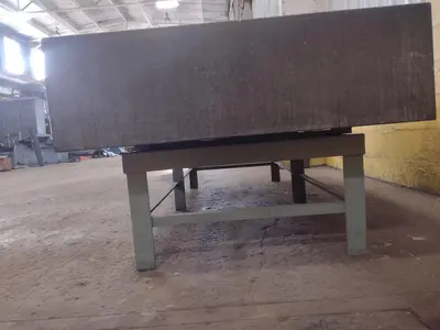 8' X 4' X 14" CHALLENGE PRECISION LAYOUT INSPECTION GRANITE TABLE: STOCK #23804