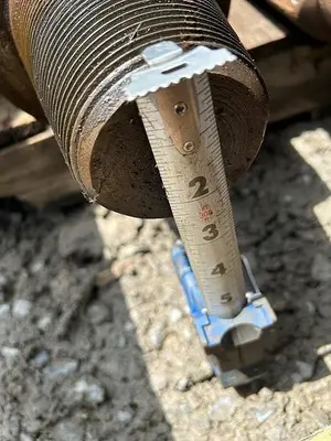 Used AFTERMARKET 12" STEEL CHISEL BIT CABLE TOOL Other Cutting Tools Pennsylvania US | East West Machinery & Drilling #1417304