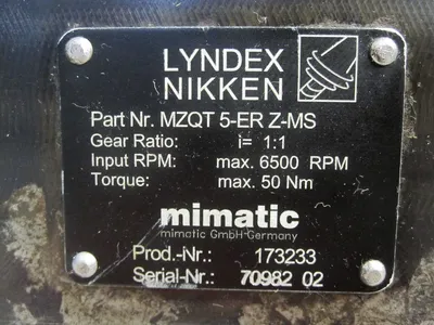 USED LYNDEX NIKKEN MZQT5-ER32Z-MS