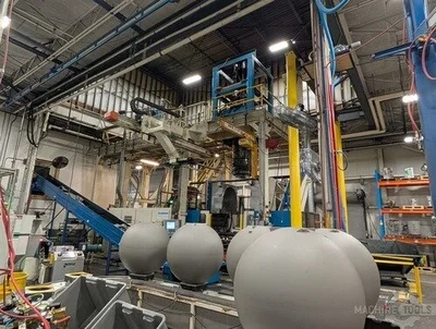 Used 1998 KRUPP KAUTEX CP 241/144 Blow Molding Machines Arizona US | KD Machinery #1345521