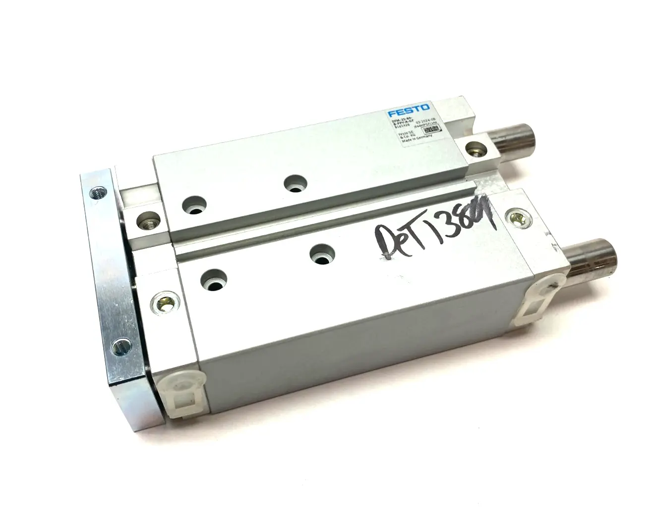 New | in-Stock FESTO GUIDED DRIVE CYLINDER 80MM STROKE Pneumatic Cylinders | Maverick Industrial Sales #1111784