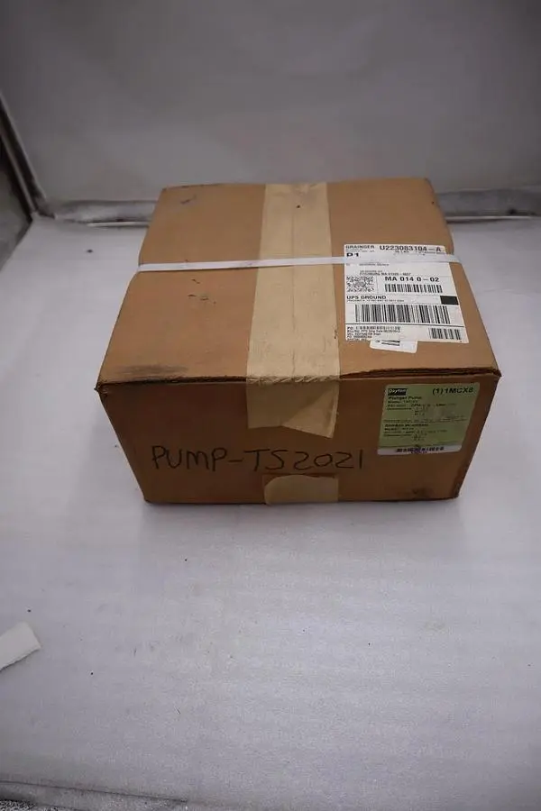 DAYTON 1MCX8 PRESSURE PLUNGER PUMP BELT-DRIVE 6.6 GPM FLOW CAPACITY #GF-428