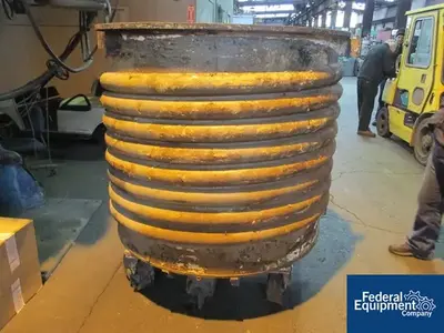 USED Hockmeyer 60/60/30 HP Hockmeyer Triple Shaft Vacuum Mixer, S/S, XP