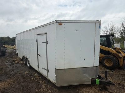 Used ACE TANDEM AXLE 20' ENCLOSED TRAILER Box Trailers Minnesota US | Miedema Asset Management Group #1444264