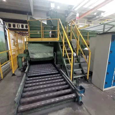 Unit for spheroidization of bearing rings A/SP-1200