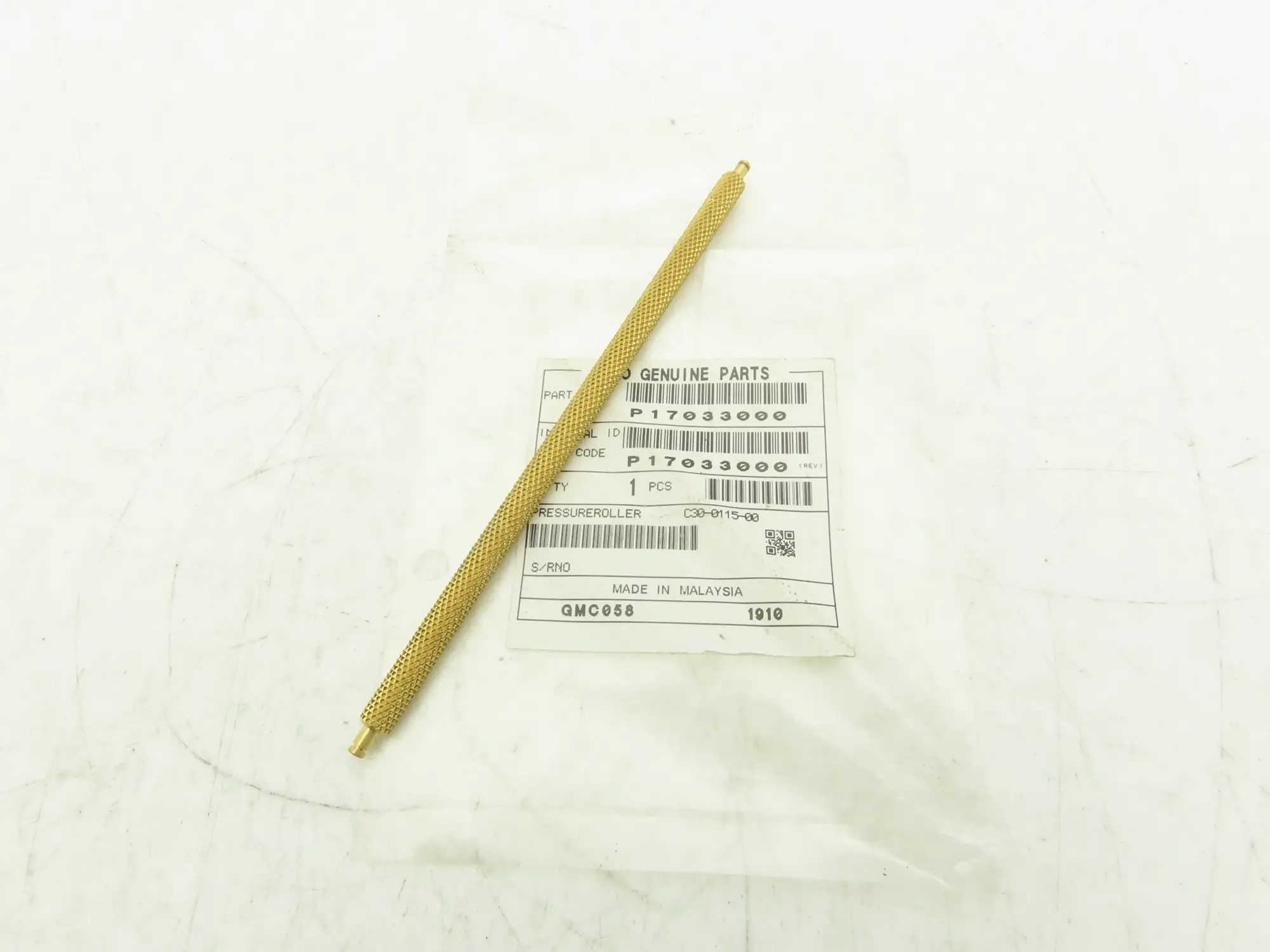 Sato P17033000 Pressure Roller 8408S Label Printer Engine Part