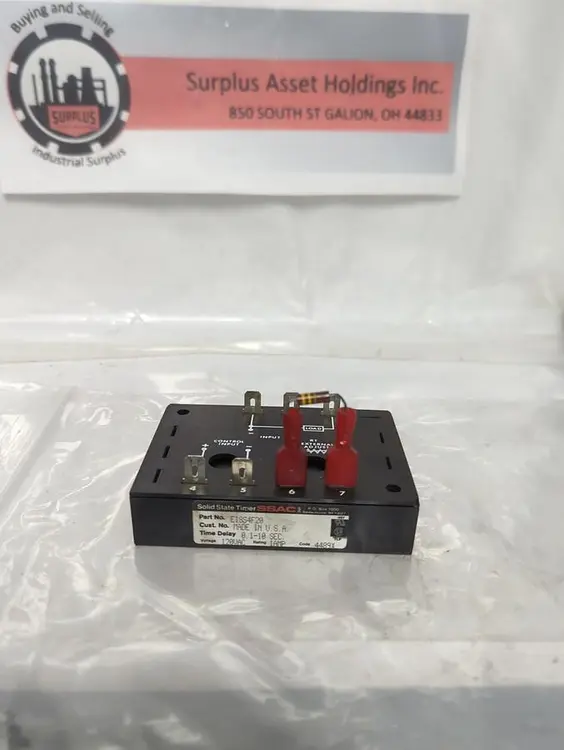 Used SSAC EISS4F20 Industrial Controls Ohio US | Surplus Asset Holdings #1540836