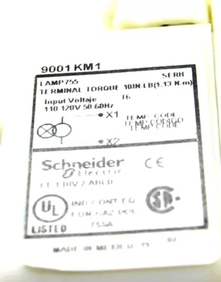 NEW SCHNEIDER ELECTRIC 9001-KM1 PILOT LIGHT 9001KP1