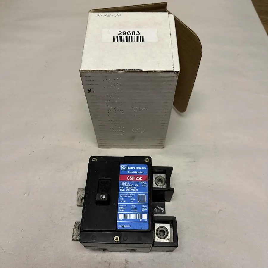 Used CUTLER-HAMMER CSR 2150N Miscellaneous Equipment (Electrical & Power) Ohio US | Surplus Asset Holdings #1236393