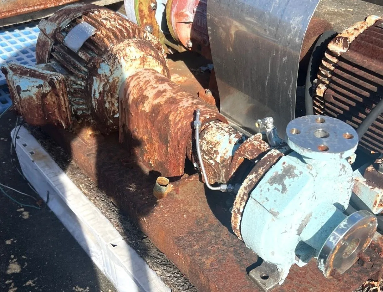 USED DURCO 1 x 1.5 x 6 Pump