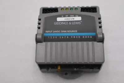 GIDDINGS & LEWIS M.1300.7372 R1 Input Module 24VDC SINK/SOURCE STOCK 640-D