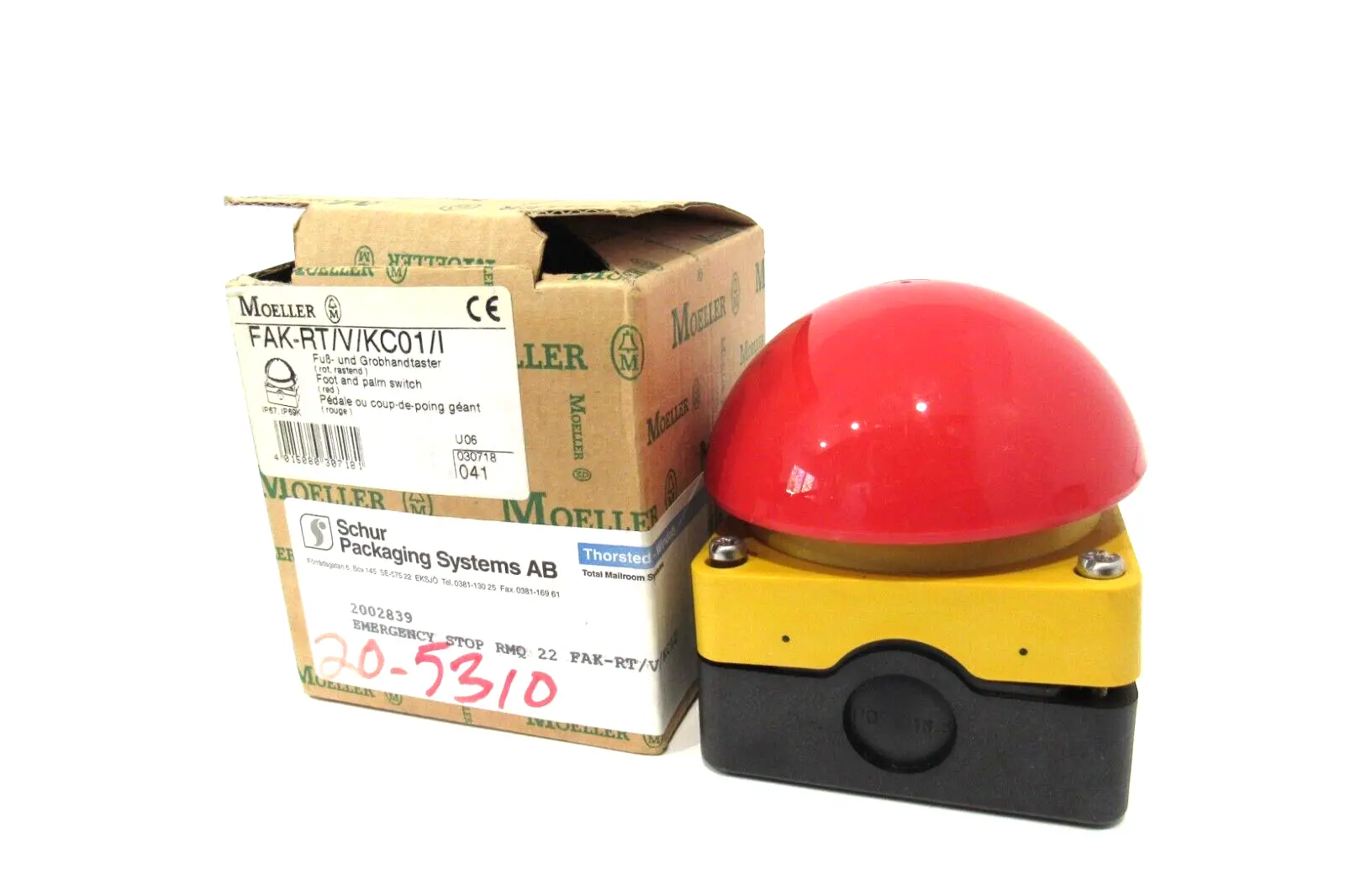 NEW MOELLER FAK-RT/V/KC01/I EMERGENCY STOP FAKRTVKC01I