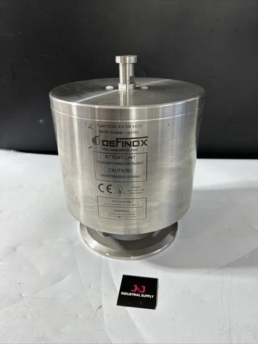 Used Definox DCX3 & 4 DN 100 Valves/Fittings | J&J Industrial Supply #499356