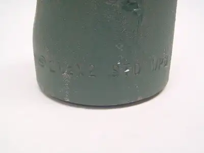 USED WELDBEND 2-1/2"X2" ECCENTRIC PIPE REDUCER