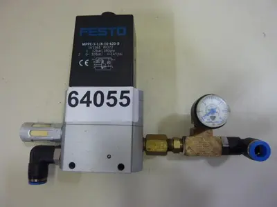 USED FESTO MPPE-3-1/8-10-420-B