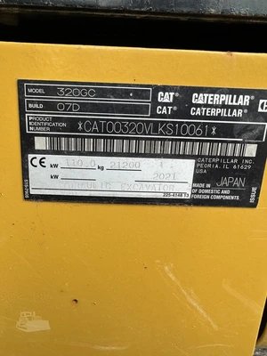 Used 2021 CATERPILLAR 320GC Crawler Excavators South Carolina US | Palmetto Machinery #1436751