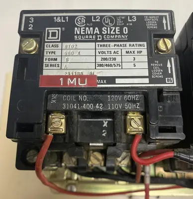 Used SQUARE D 8702SB04 Starters | Surplus Asset Holdings #1205276