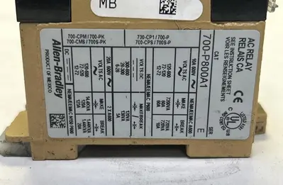 USED ALLEN-BRADLEY 700-P800A1