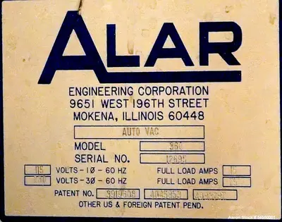 Used ALAR ENGINEERING 360 Rotary Vacuum Filters Illinois US | Aaron Equipment #1303733