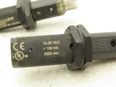 Balluff BOS18KF-PA-1QD-S4-C Retroreflective Photoelectric Sensor 0-4.5m Lot of 9