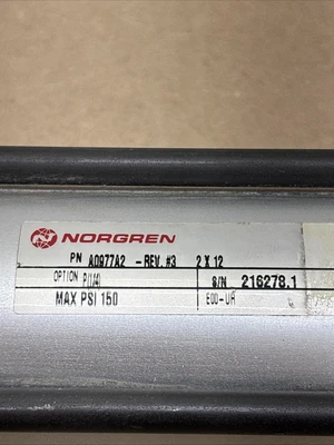 USED Norgren A0977A2-rev.#3