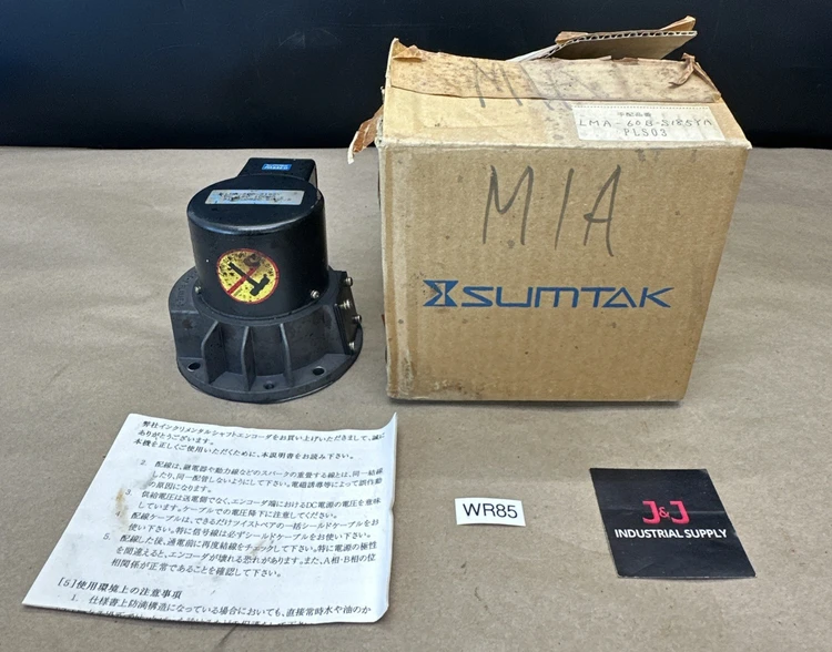 Used Sumtak LMA-60B-S185YA PLS03 Encoders Indiana US | J&J Industrial Supply #514240
