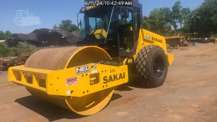 Used 2024 SAKAI SV544D Single Drum Rollers Florida US | National Equipment Dealers #1422720