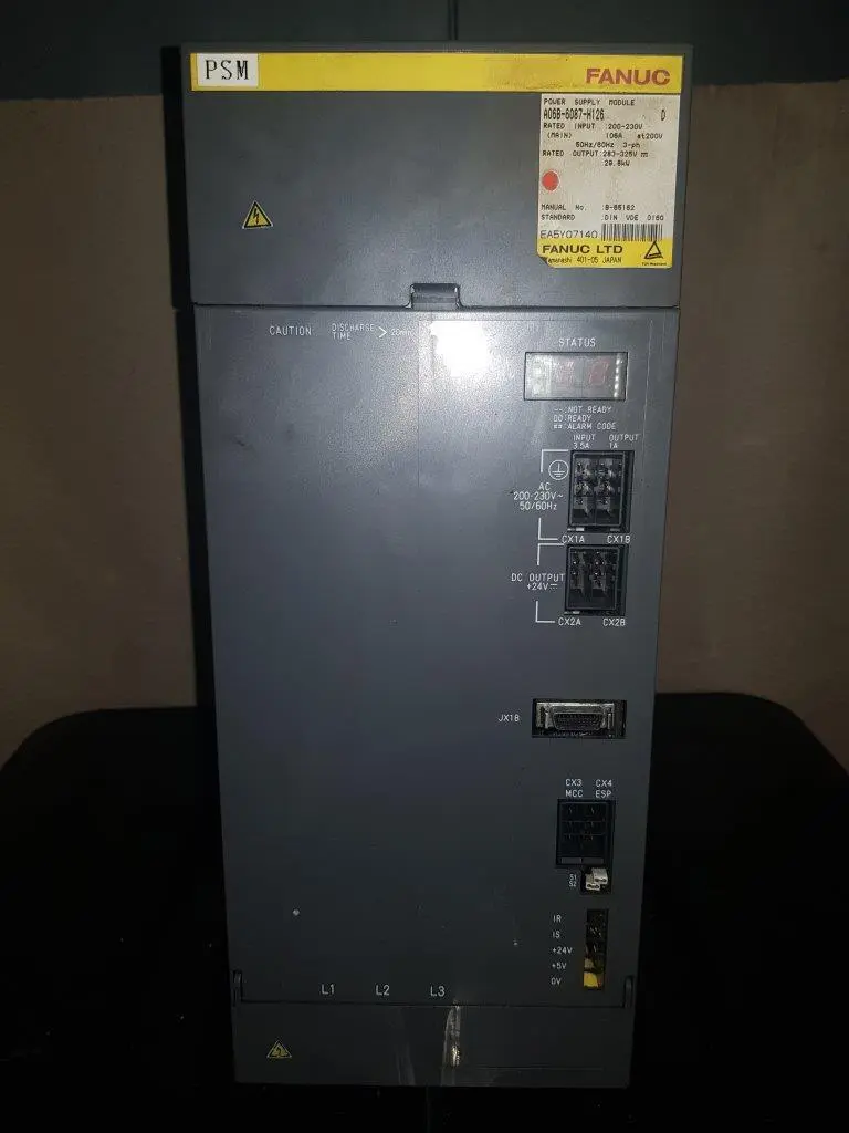 (REF 293) FANUC POWER SUPPLY MODULE A06B-6087-H126